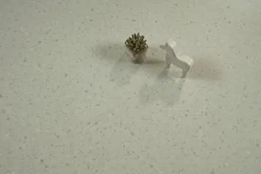 Terrazzo Claro aplicado em ambiente